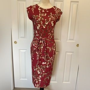 Peruvian connection, belt waist dress, XS.    Never worn.
